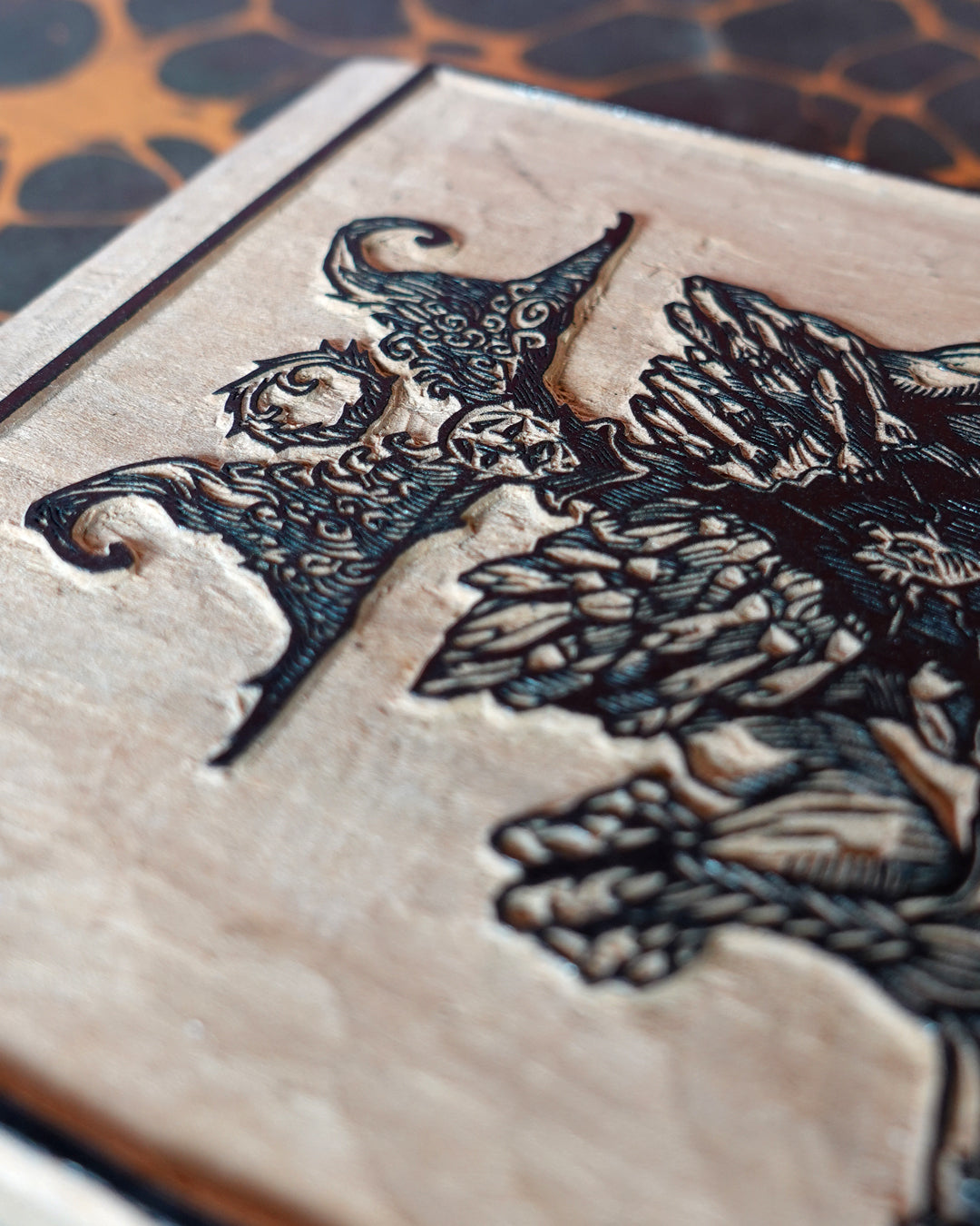 ZEPAR - Handmade woodblock print - 22x16cm
